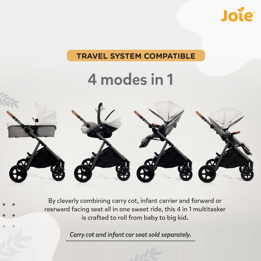 Joie Stroller AERIA S Oyester Birth to 48 Months