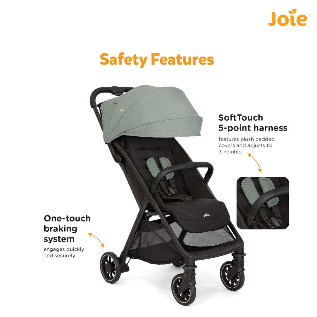 Joie Stroller Pact Pro Abyss Birth+ to 22 kg