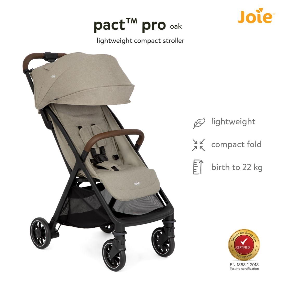 Joie Stroller Pact Pro Oak Birth+ to 22 kg