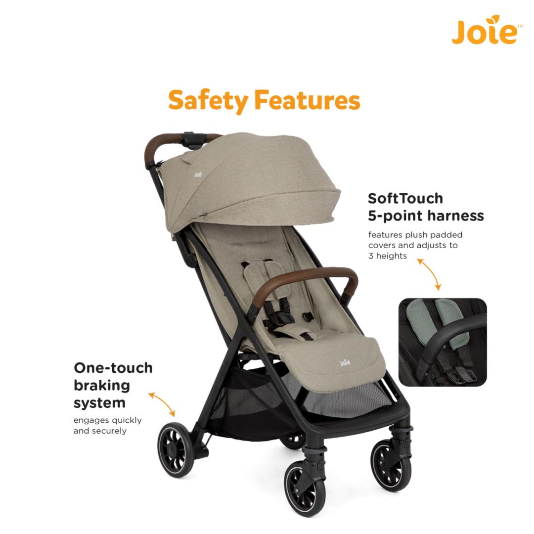 Joie Stroller Pact Pro Oak Birth+ to 22 kg