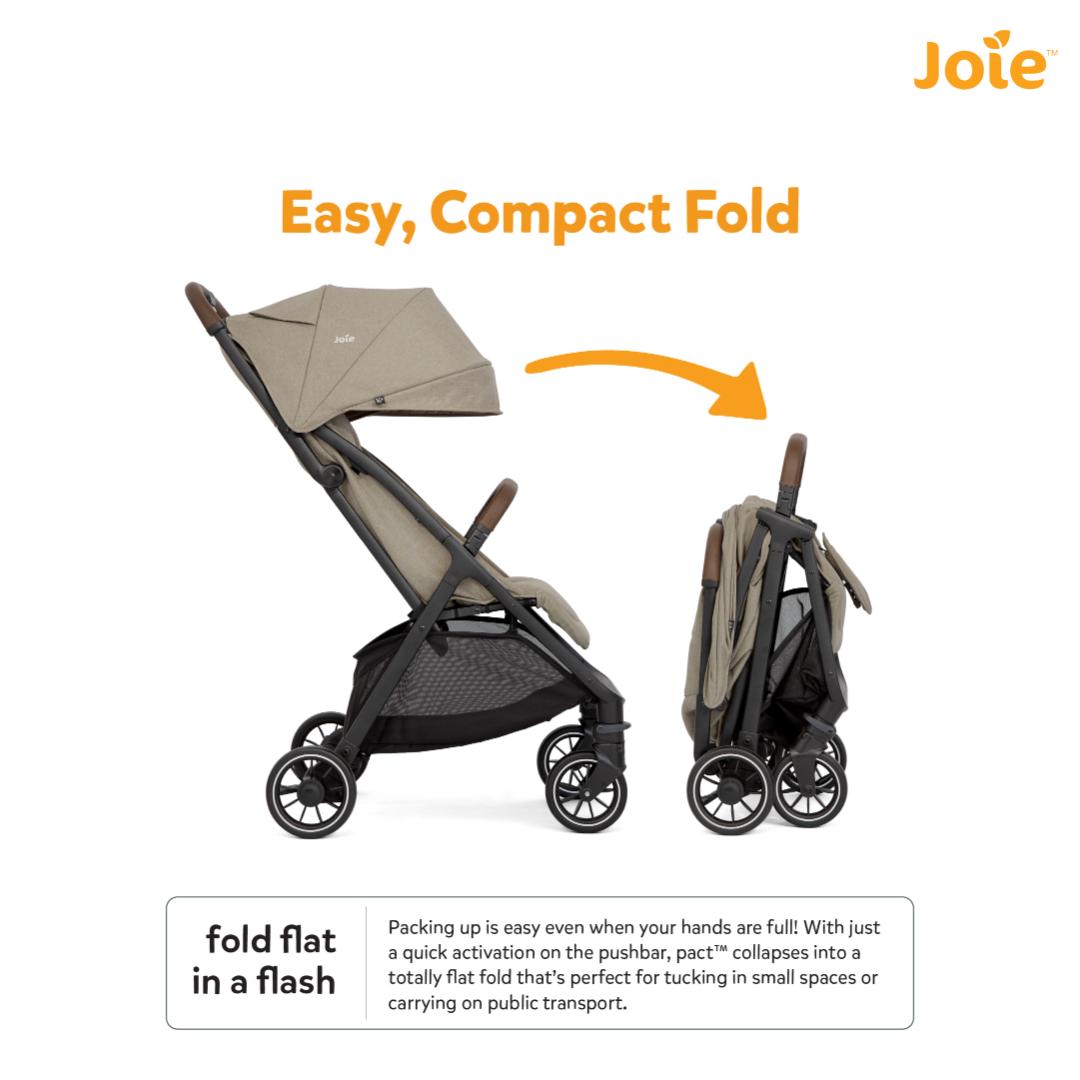 Joie Stroller Pact Pro Oak Birth+ to 22 kg