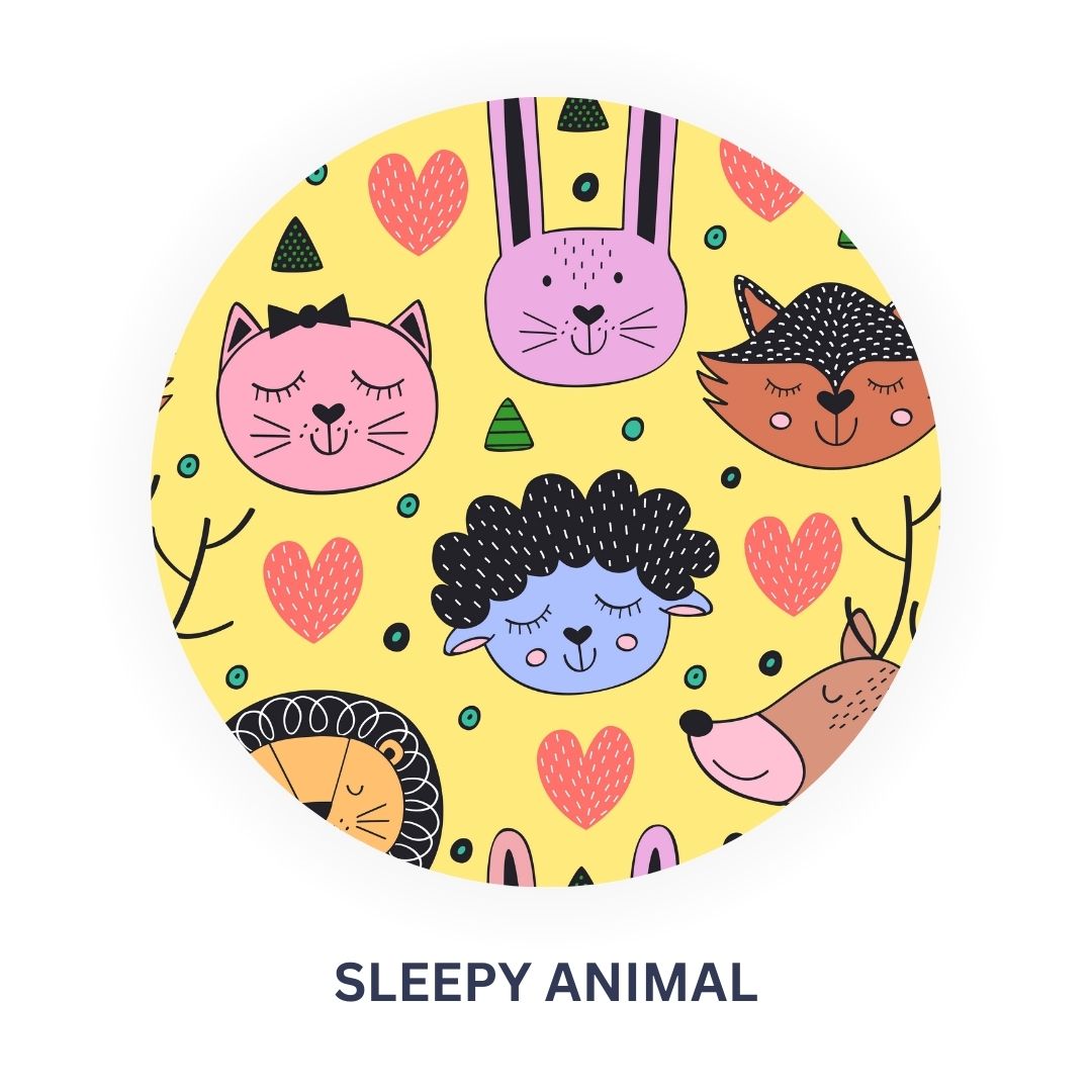 Sleepy Animals Kurta Set