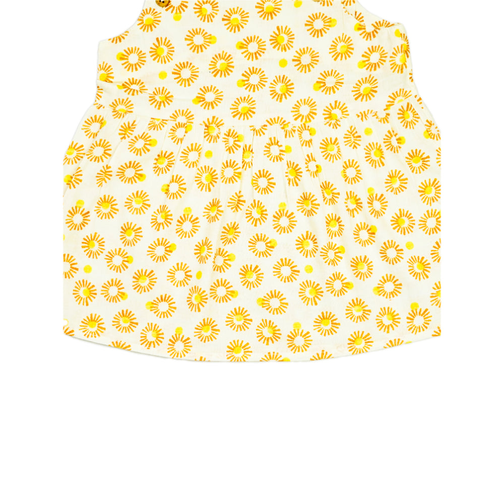 Sunflower Set with Matching Headband