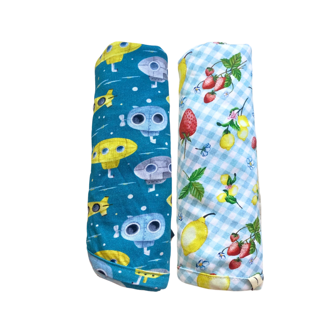 Wrap Swaddles Pack Of 2 - Citrus Blue &amp; Up Periscope