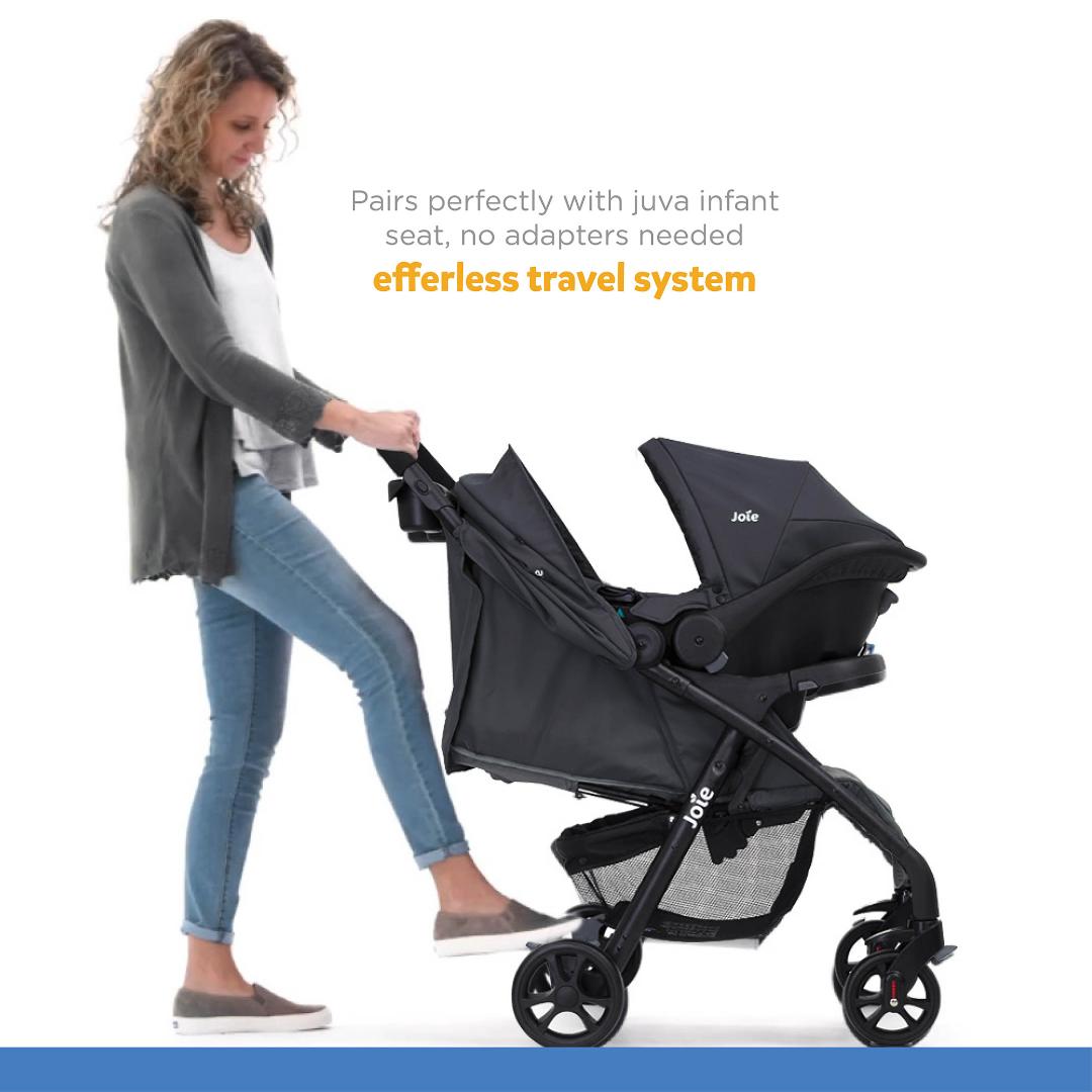 Joie Travel System Muze Lx TS Coal Birth to 36 Months