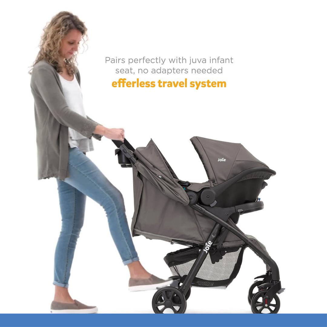 Joie Travel System Muze Lx TS Dark Pewter Birth to 36 Months