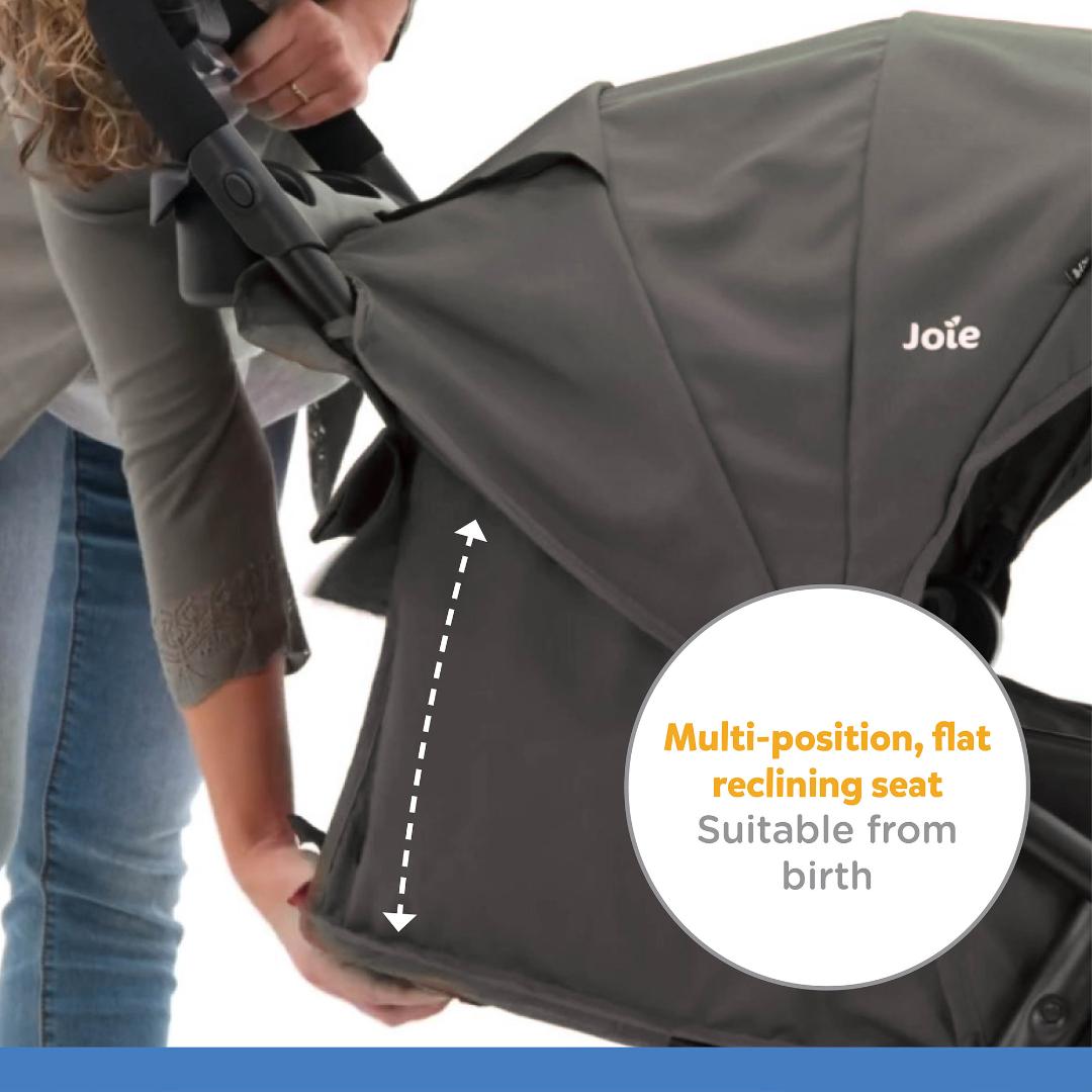 Joie Travel System Muze Lx TS Dark Pewter Birth to 36 Months