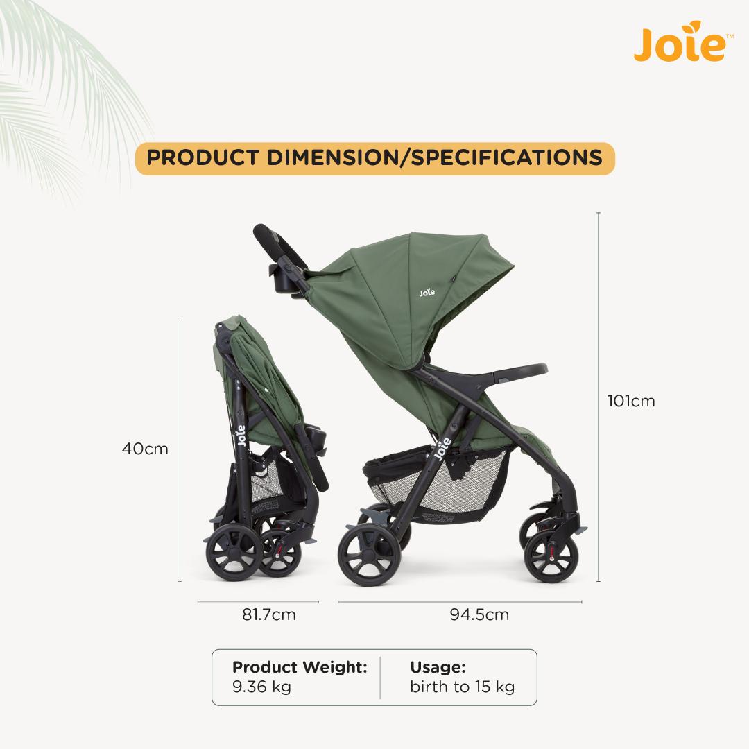 Joie Travel System Muze Lx TS Laurel Birth to 36 Months