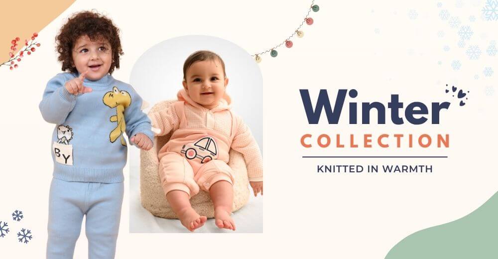 Baby Winter Clothes Winter Wear for Babies Kids Online in India Mama and Peaches