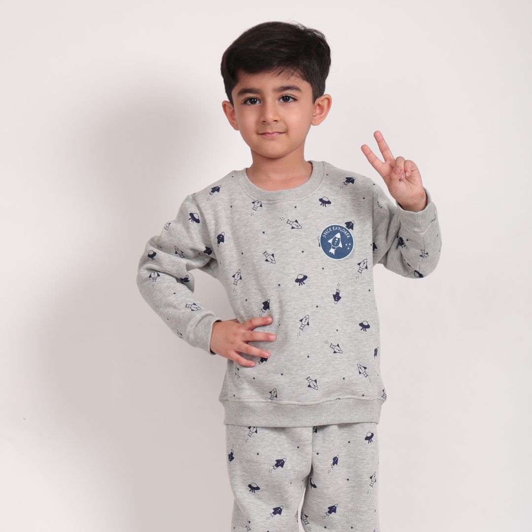 Space Explorer Fleece Co-ord Set