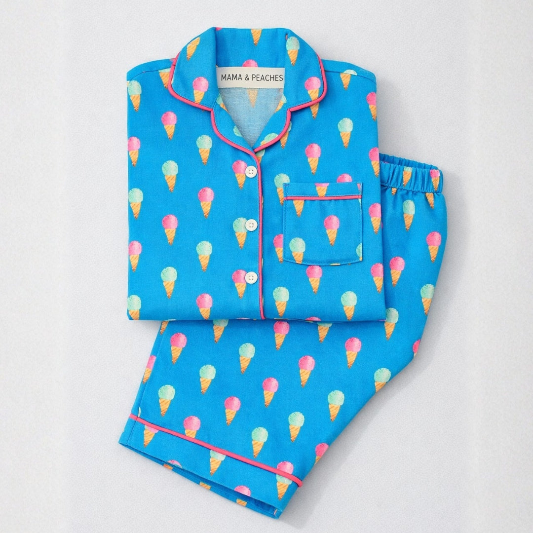 Ice cream Dreams Full Sleeves Night Suit
