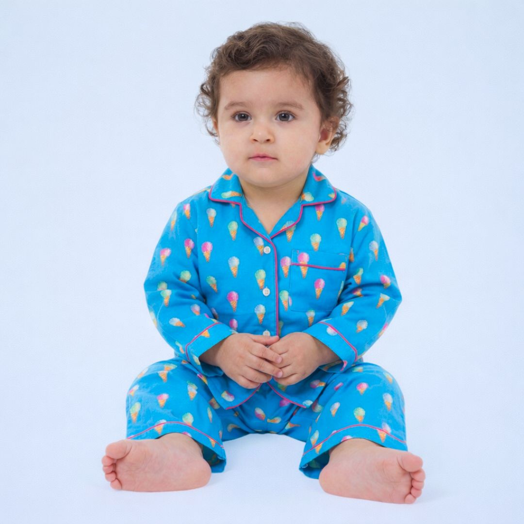 Ice cream Dreams Full Sleeves Night Suit