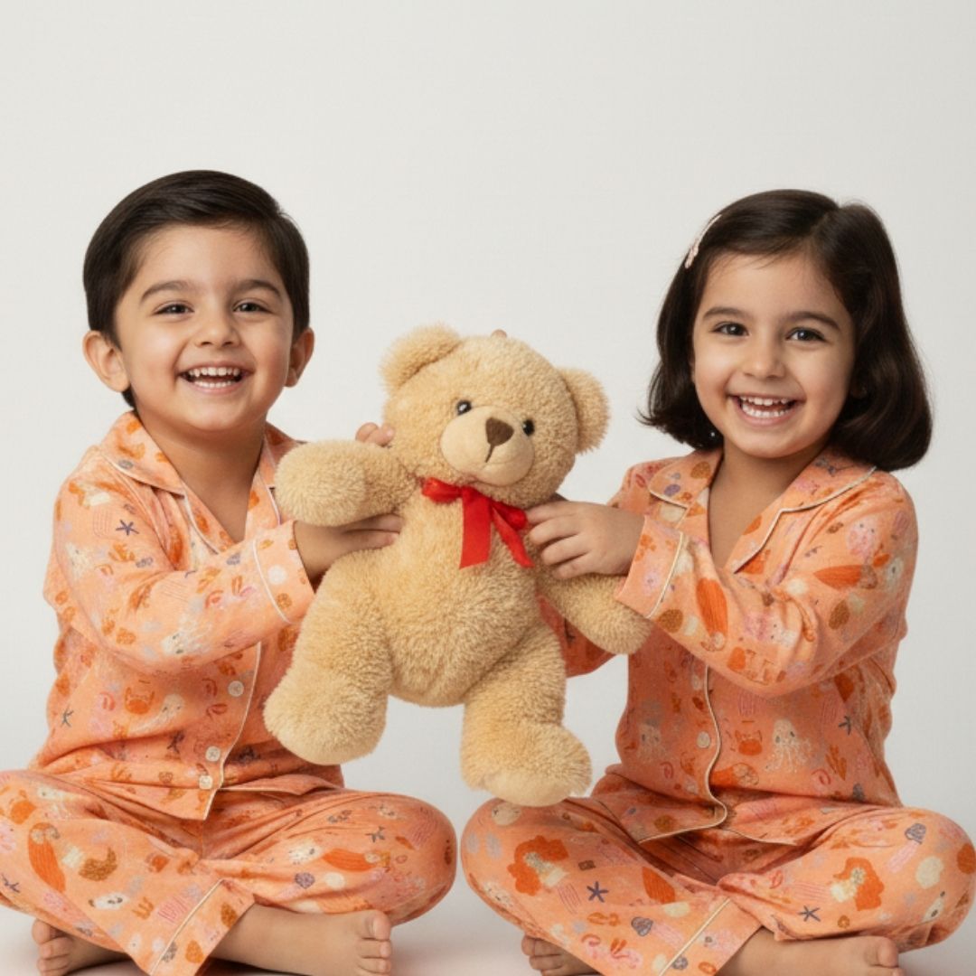 Sealife Full Sleeves Night Suit