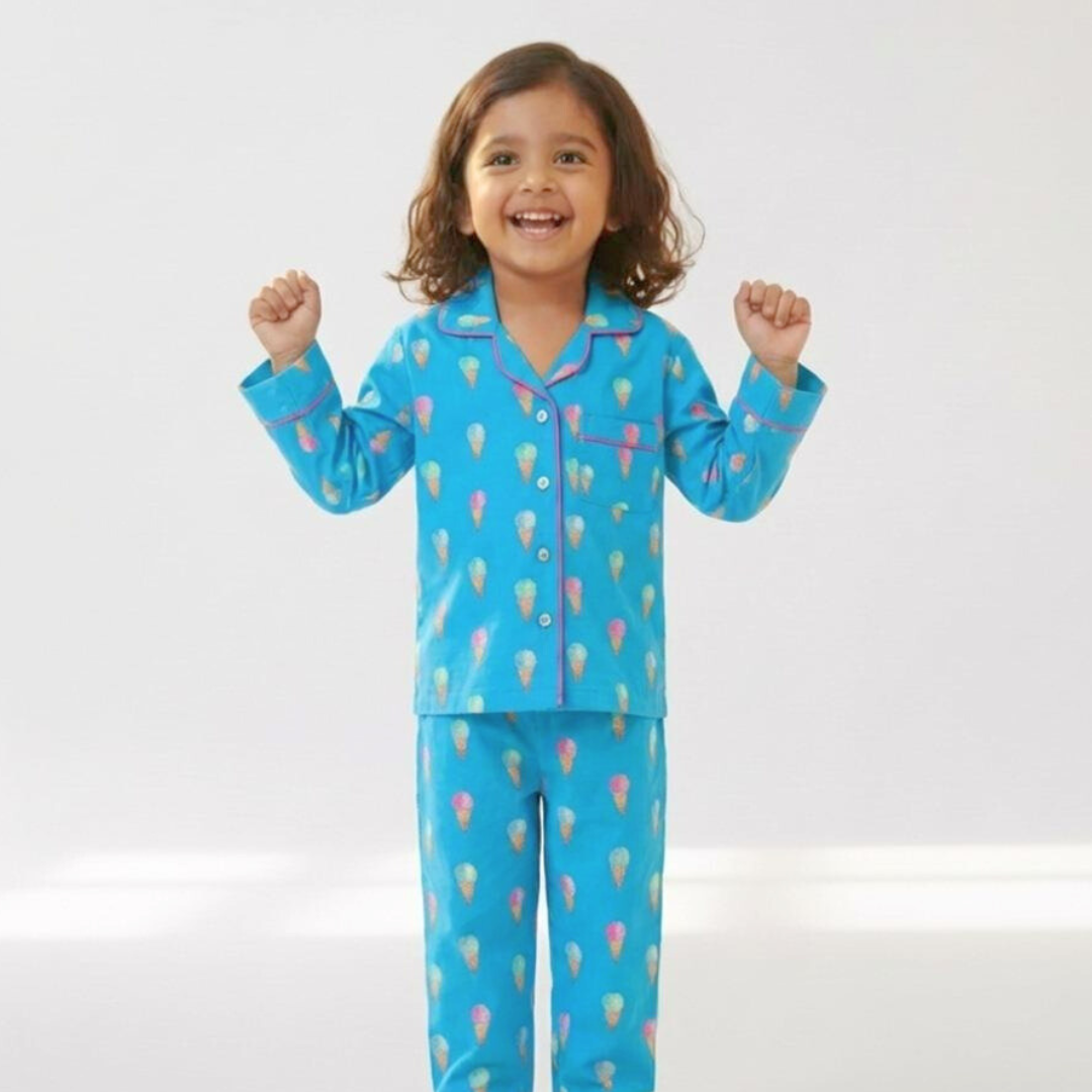 Ice cream Dreams Full Sleeves Night Suit