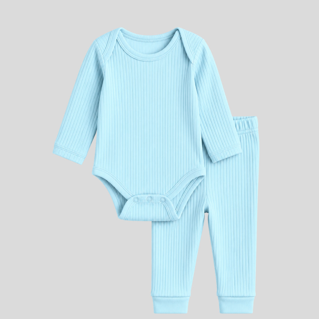 Thermal Set Sky ( Romper + Legging )
