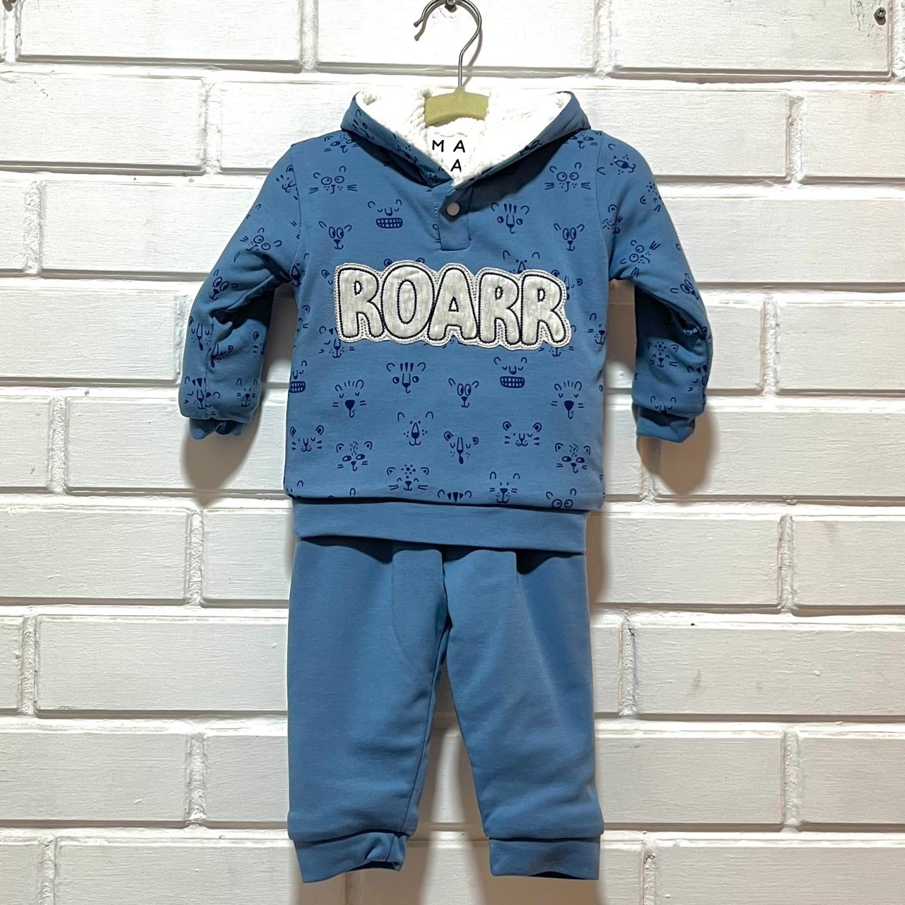 Roar Fleece Winter Co-ord set with Sherpa