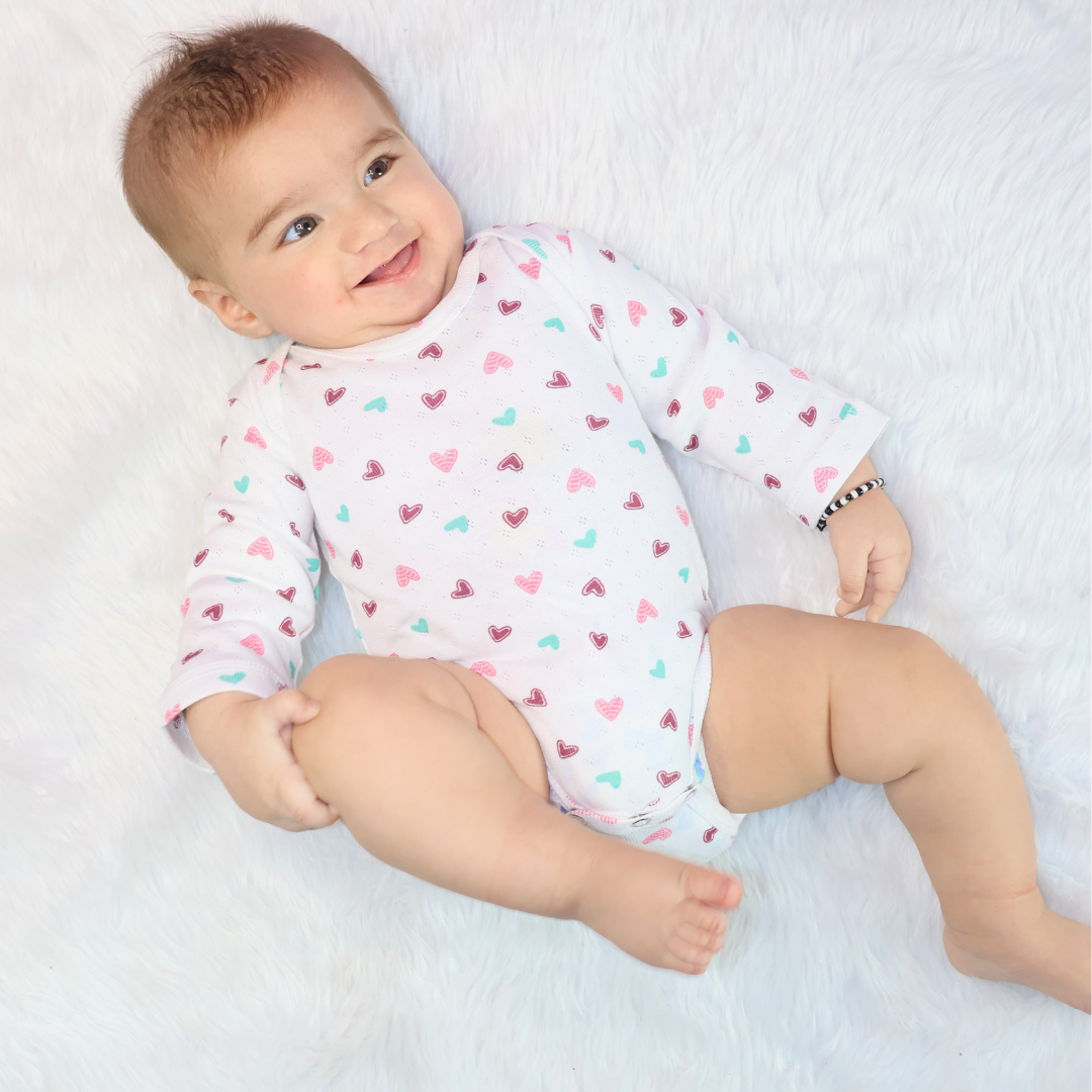 Hearts Thermal Romper