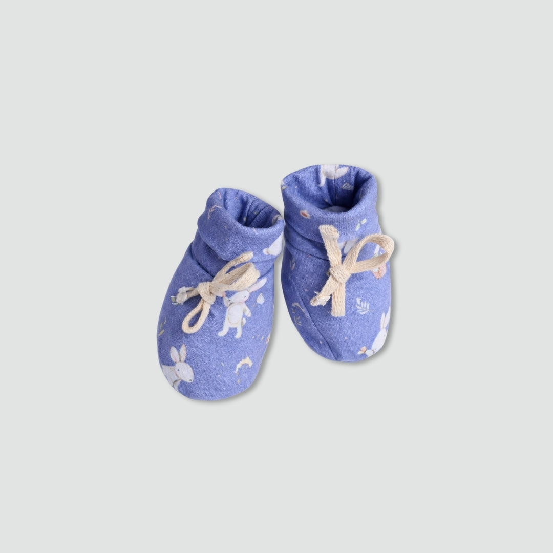 Rabbits in Lavender Fields Booties