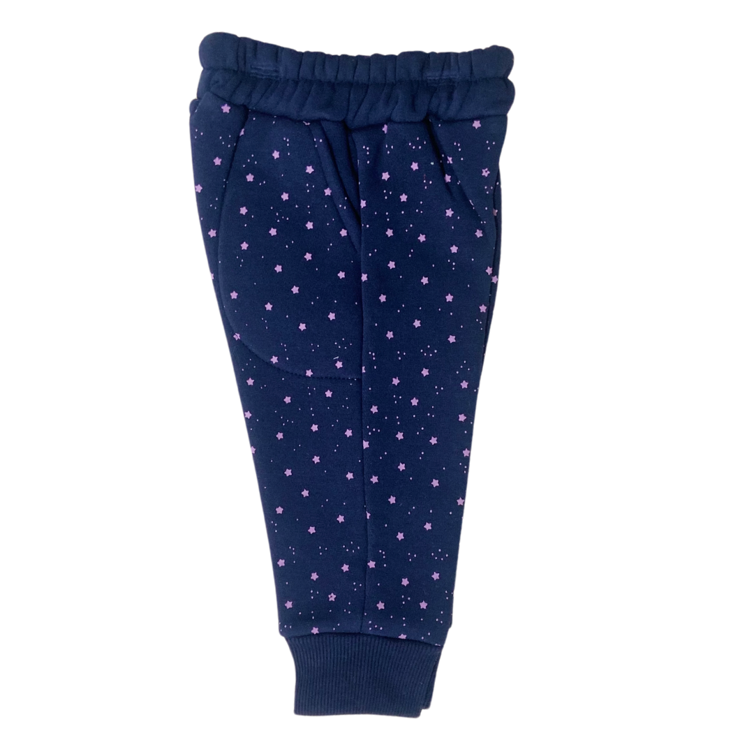 Navy Polka Stars Joggers