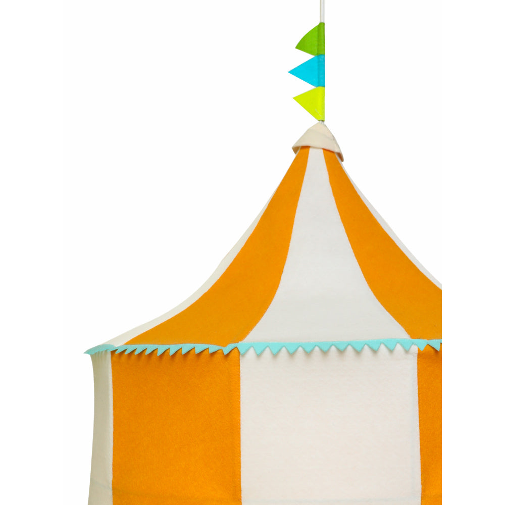 Yellow Carnival Tent Hanging Lamp