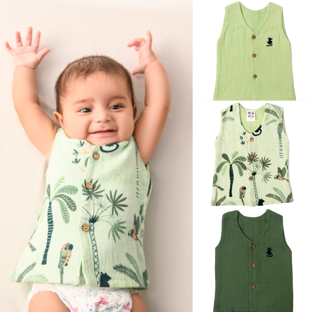 Tropical Vest Set of 3