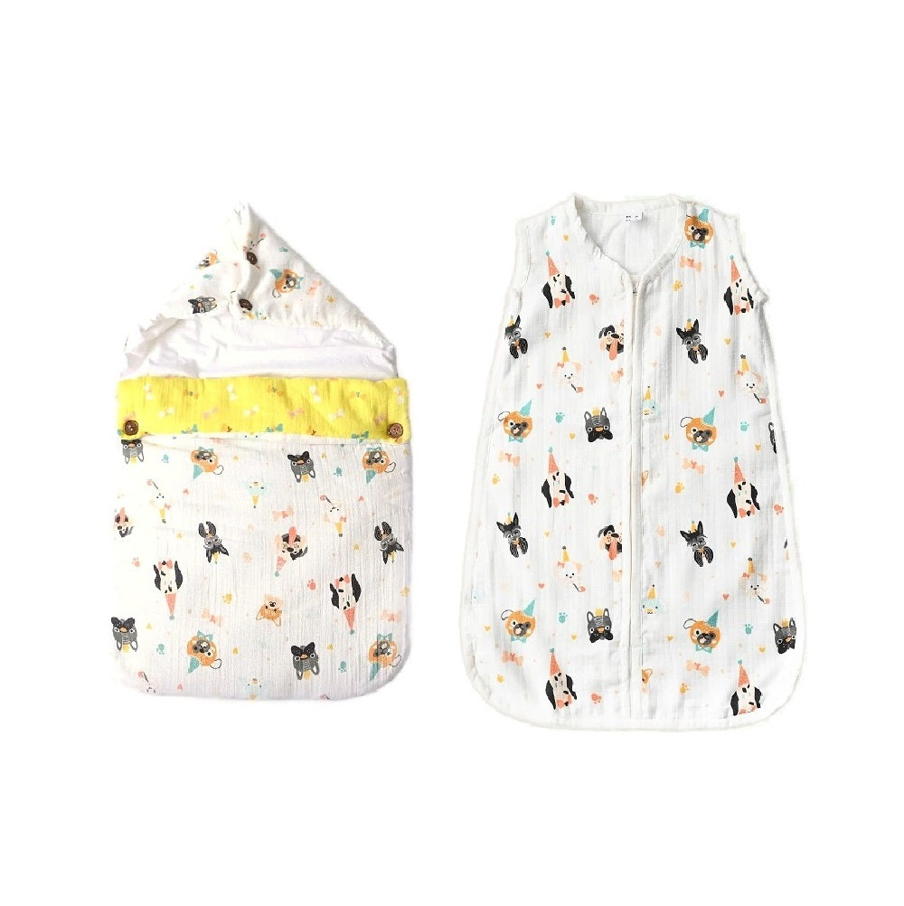 Combo of Party Pups Baby Carry Nest  + Party Pups Sleep Sack