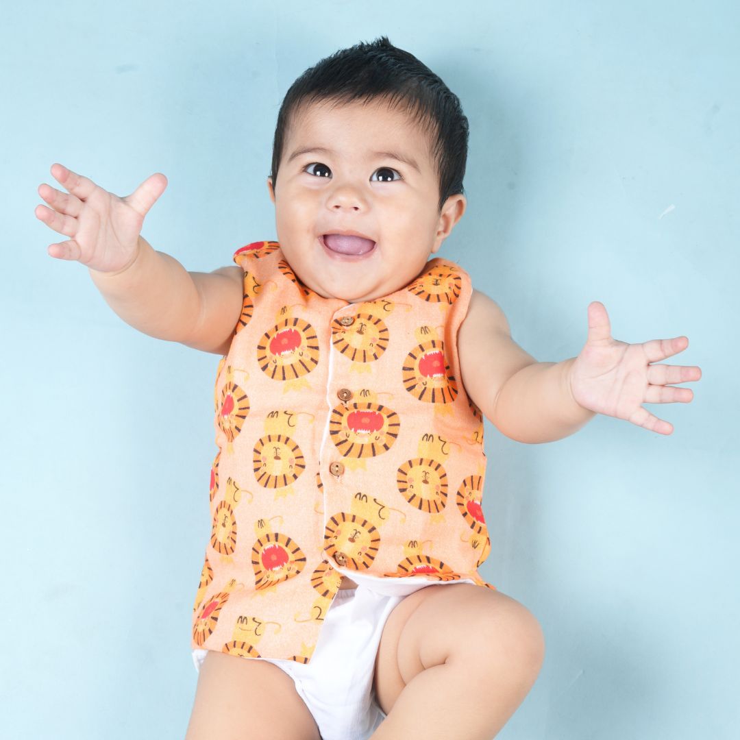 Lion King Muslin Vest