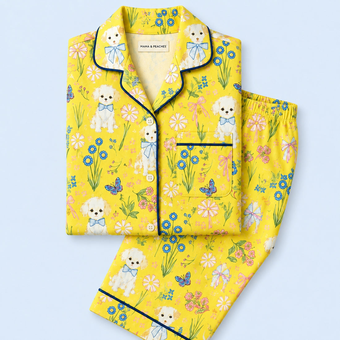 Doggie Wonderland Full Sleeves Night Suit