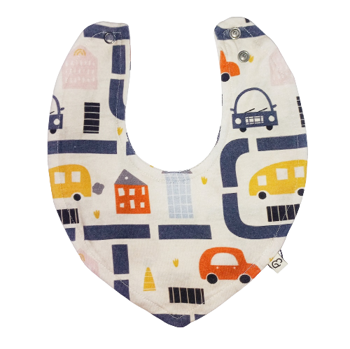 Road Map Bandana Bib