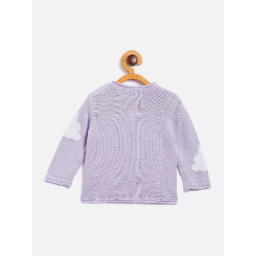 Lilac Dinosaur Sweater