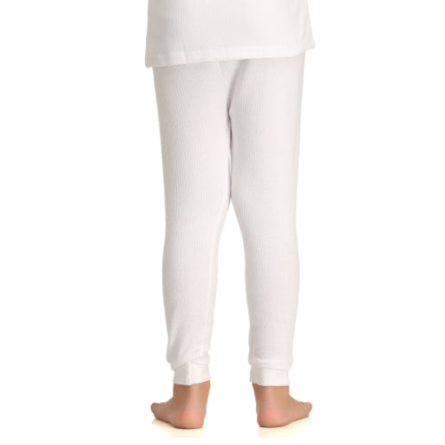 Boys Thermals Lower - White