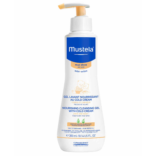 Mustela Nourishing Cleansing Gel with Cold Cream - 300 ml