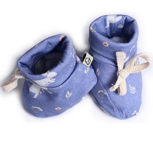 Rabbits in Lavender Fields Booties