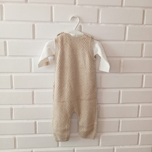 Sweater Romper with Inner