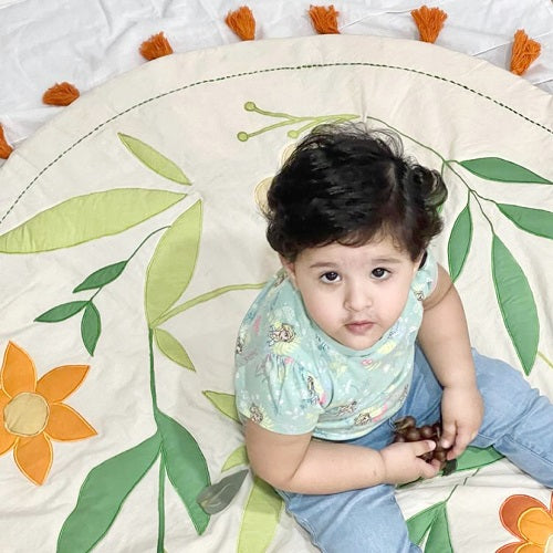 Flower playmat 2024