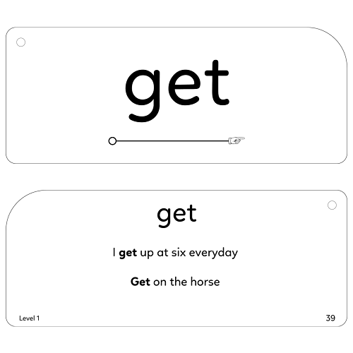 Vellom Sight Words Flashcards - Level 1 (100 Cards)