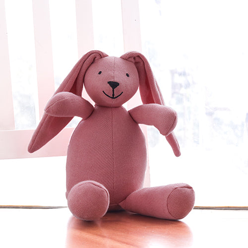 Rabbit Blossom Cotton Knitted Soft Toy