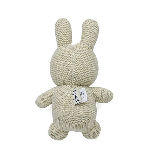 Rattle Bunny Cotton Knitted Stuffed Toy