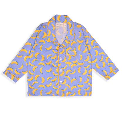 Purple Bananas Night Suit (Full Sleeves)