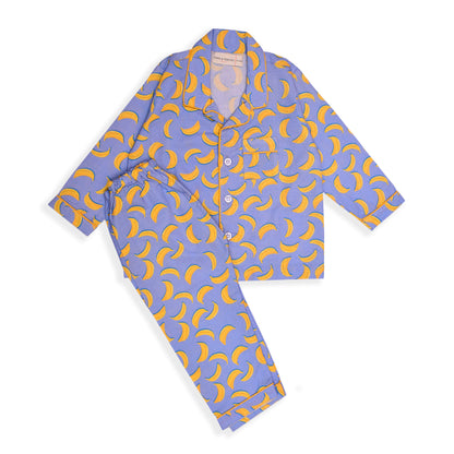 Purple Bananas Night Suit (Full Sleeves)