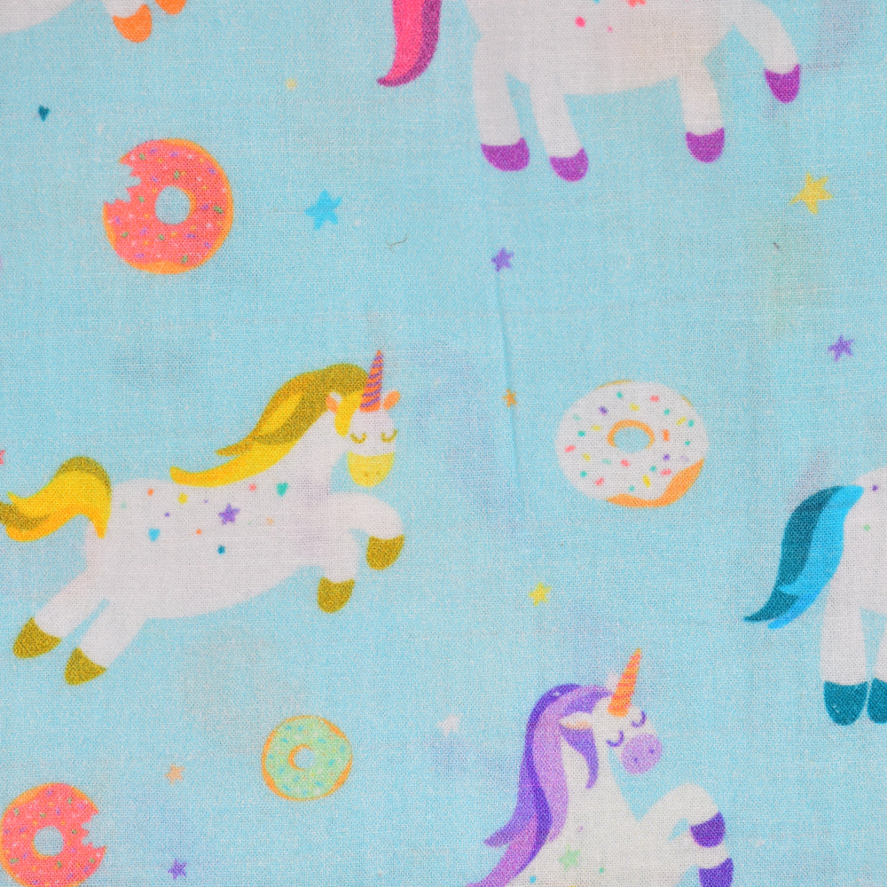 Unicorns &amp; Doughnuts Night Suit (Full Sleeves)