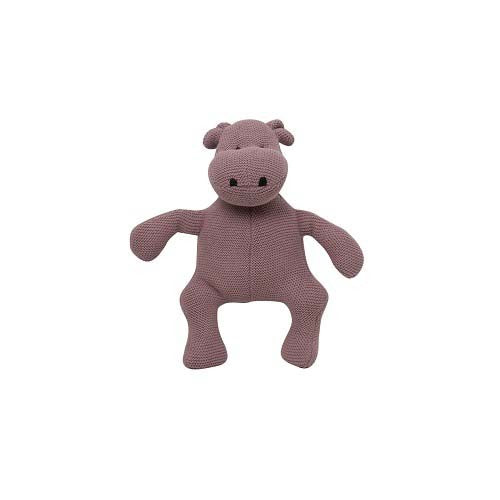 Baby Hippo- Cotton Knitted Soft Toy