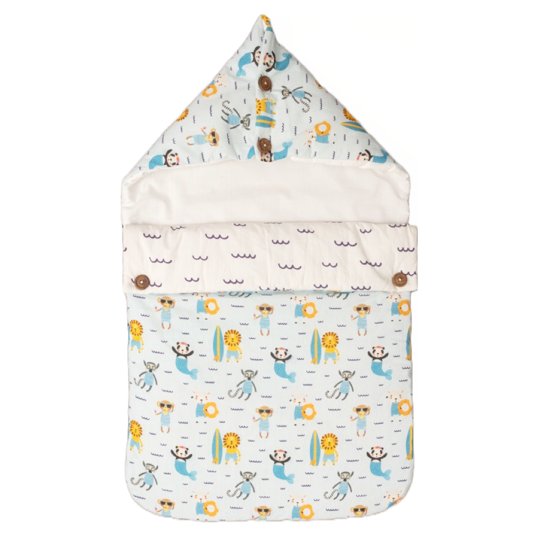 Nautical Animals Baby Carry Nest