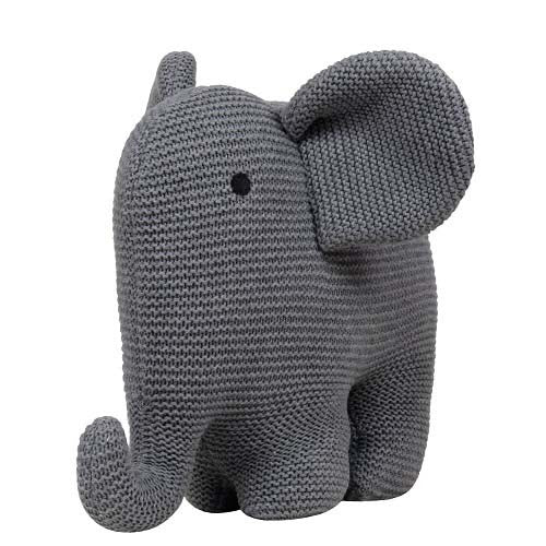 Elephant-Cotton Knitted Stuffed Soft Toy