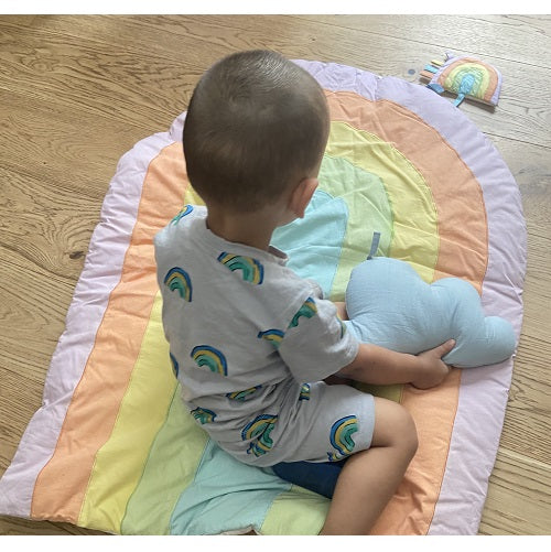 Quilted Rainbow Playmat