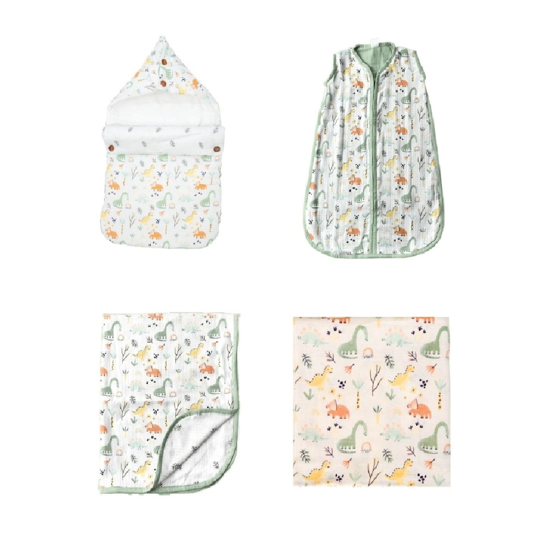 Dinosaur Baby Bedtime Essential Bundle