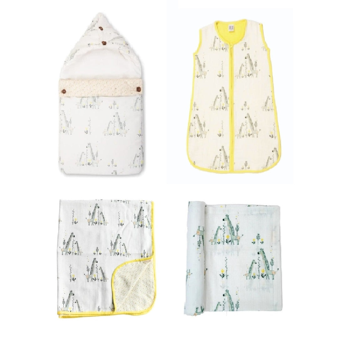 Giraffe Baby Bedtime Essential Bundle